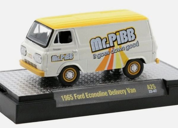 M2M-52500A25-B - Furgone Ford Econoline del 1965, modello Mr. PIBB, in blister. - 1