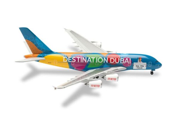 HER536905-001 - AIRBUS A380-800 Emirates Destinazione Dubai A6-EEW - 1