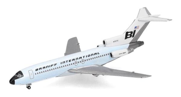 HER537995 - Aereo di linea BOEING 727-100 Braniff Light Skyblue - 1