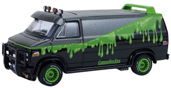 GREEN54120-A - GMC Vandura nero del 1983 - Petey Da Fool della serie Garbage Pail Kids, ancora nella sua confezione originale. - 1