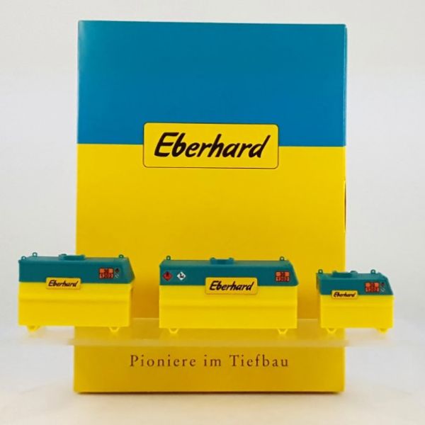 MSM5429/01 - Set di 3 serbatoi da cantiere EBERHARD - Edizione limitata a 100 esemplari. - in miniatura - 1