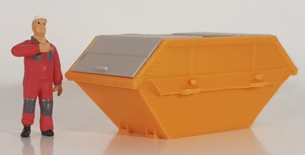 MSM5464/01 - Cassone da 6m3 con coperchio - miniatura - 1