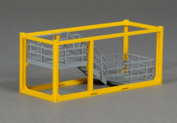 MSM5548/02 - Contenitore per scale tipo A - basso - L.121,1 x P.48,7 x H.51,8 mm - 1