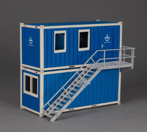 MSM5552/03 - Villaggio container tipo C – KIBAG - L.121,1 x l.71,5 x H.103,6 mm - 1