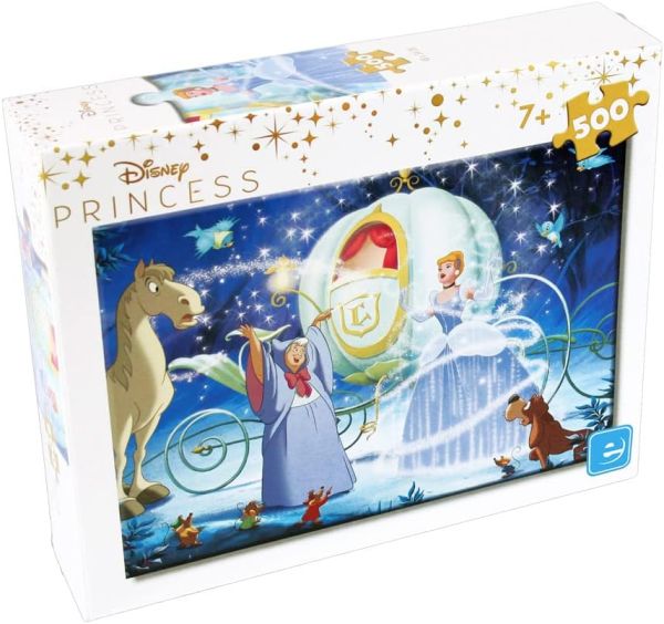 KING55825 - Puzzle Disney Cenerentola 500 pezzi - 1
