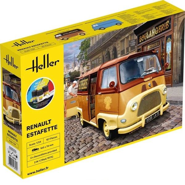 HEL56743 - Kit di avviamento con vernice e accessori - RENAULT Estafette da montare - 1