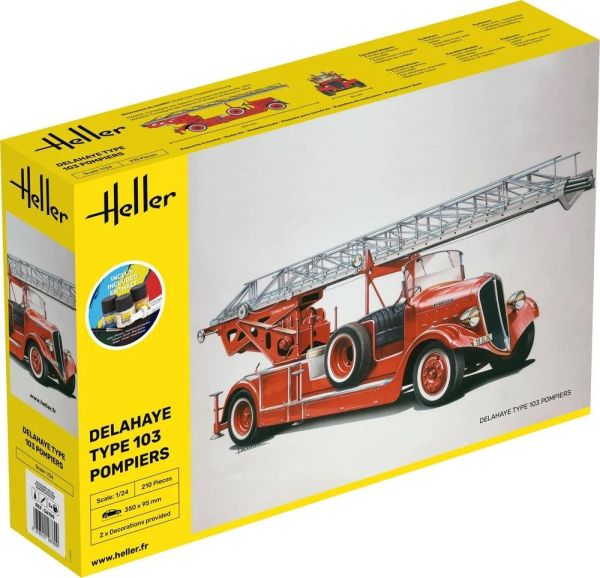 HEL56780 - Kit di avviamento con vernice e accessori - Autopompa DELAHAYE Tipo 103 - 1