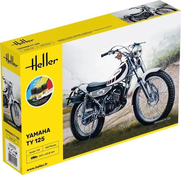 HEL56902 - Kit di montaggio e verniciatura - YAMAHA TY 125 - 1