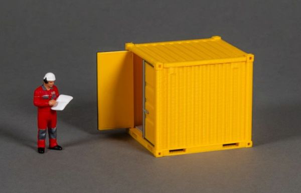 MSM5702/01 - Container per materiali da 8 piedi – Giallo - 1