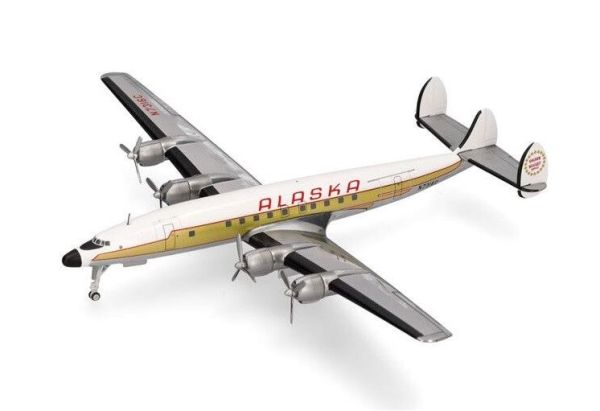 HER573023 - Aereo di linea LOCKHEED L-1649A Starliner, Alaska Airlines - 1