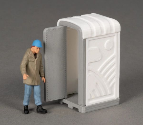 MSM5750/03 - Toilette portatile – Bianca – L.24,4 x P.22,4 x H.45,4 mm - 1