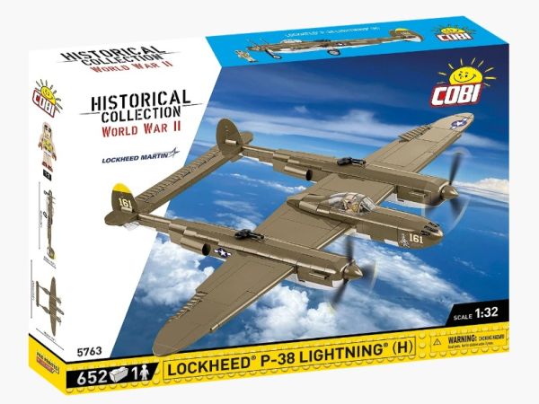 COB5763 - Caccia LOCKHEED P-38H Lightning - 652 pezzi - 1