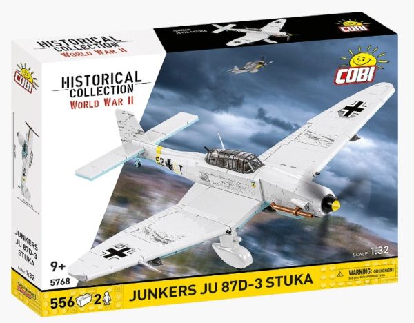 COB5768 - Aereo militare JUNKERS JU 87D-3 Stuka - 556 pezzi - 1