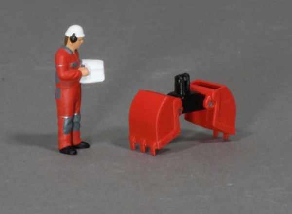 MSM5806/01 - Gancio di presa – rosso – L.33,6 x P.13 x H.17,5 mm - 1