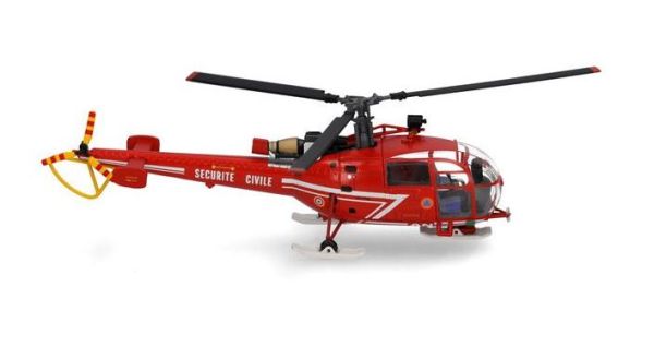 HER580847 - Sud Aviation SA Elicottero 316 Alouette III Sicurezza Civile F-ZBAN - 1