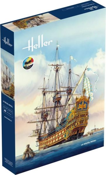 HEL58899 - Kit di montaggio e verniciatura - Royal Sun Ship - 1