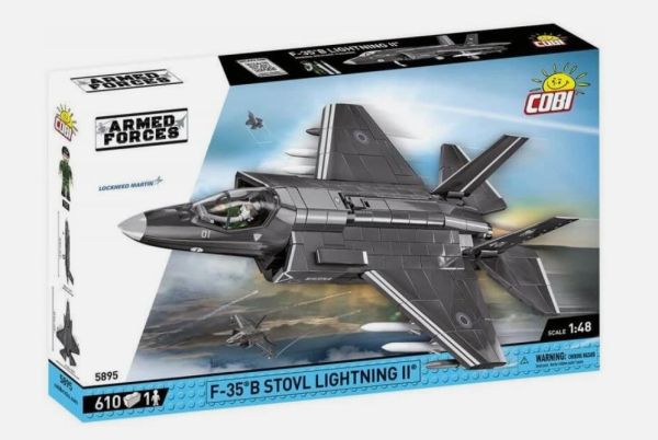 COB5895 - Aereo militare F-35B Stovl Lightning dell'Aeronautica Militare Italiana II - 610 pezzi - 1