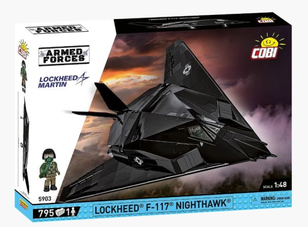 COB5903 - Caccia LOCKHEED F-117 Nighthawk - 795 pezzi - 1