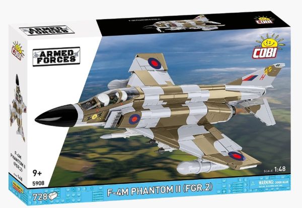 COB5908 - Caccia F-4M Phantom II FGR.2 - 728 pezzi - 1