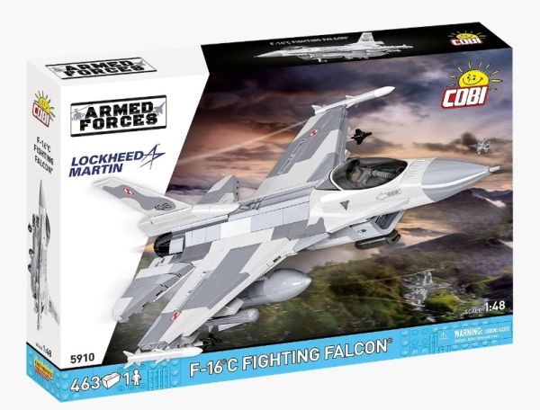 COB5910 - Caccia LOCKHEED F-16C Fighting Falcon - 463 pezzi - 1
