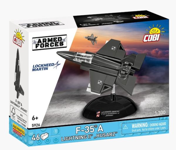 COB5926 - Caccia LOCKHEED F-35A Lightning II - Husarz - 46 pezzi - 1
