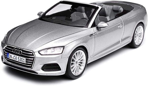 SPA5011705331 - AUDI A5 decappottabile argento - 1