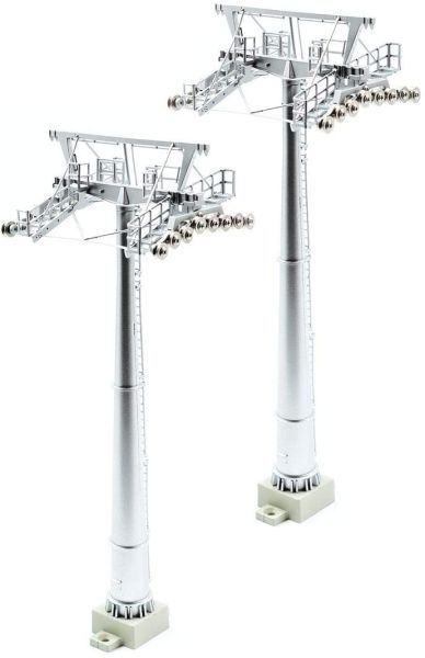 JC50500 - 2 pali 16 cm per impianti di risalita a 1/87 - 1
