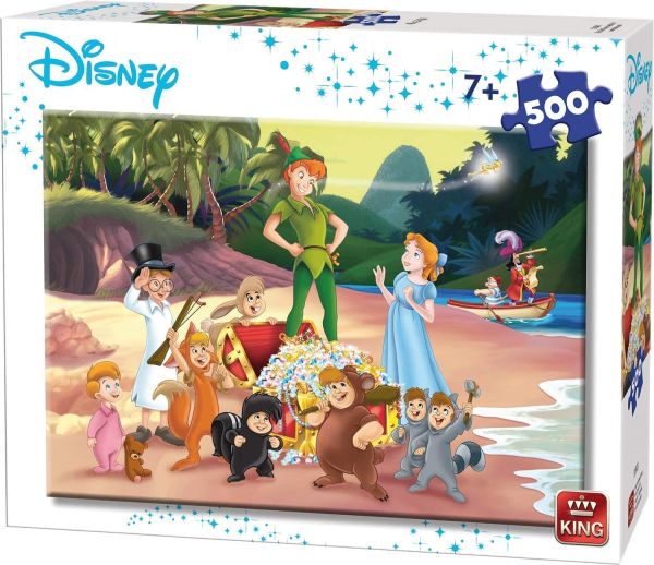 KING55913 - Puzzle 500 pezzi PETER PAN - 1