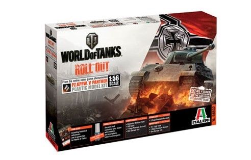 ITA56502 - Char Pz.Kpfw. V Panther WORLD OH TANKSper dipingere - 1