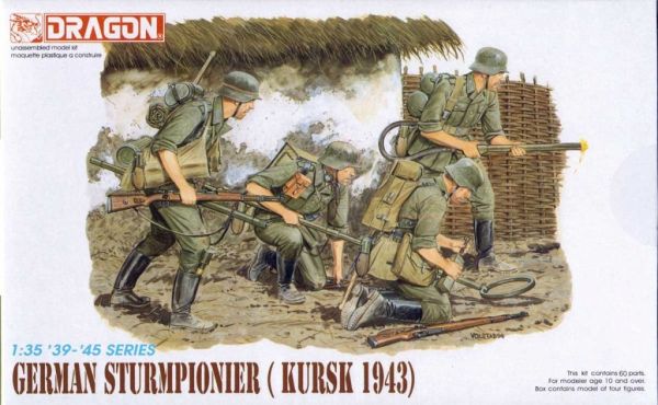 DRA6024 - Sturmpioniere tedesco - Kursk 1943 da assemblare e dipingere - 1