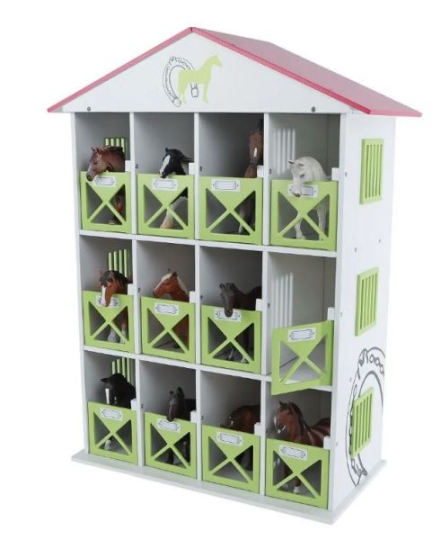KID610308 - Stalla con 12 box - 19 x 41 x 53 cm - senza animali - 1