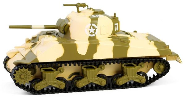 GREEN61050-B - Carro armato SHERMAN M4 US Army 756° battaglione 1944 della serie BATAILLON 64 in blister - 1