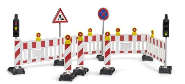 BRU62009 - Set per la sicurezza stradale con accessori e semafori - 1