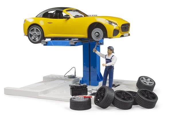 BRU62112 - Centro assistenza auto - BRUDER Roadster - 1