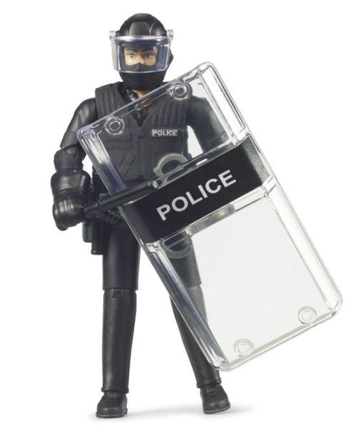 BRU62151 - Figurina della polizia - Forze Speciali con accessori - 1