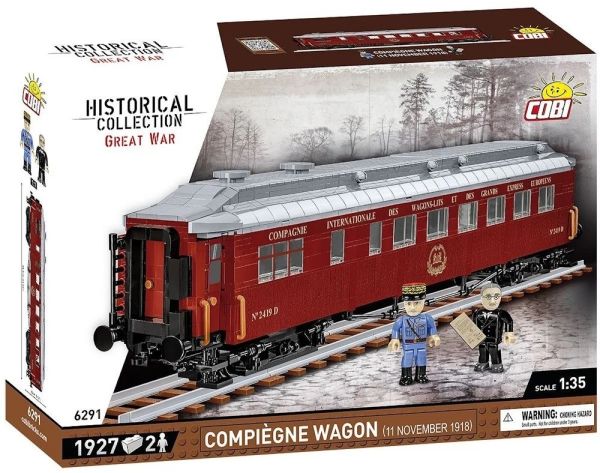 COB6291 - Automotrice di Compiègne, 11 novembre 1918 - 1927 pezzi - 1