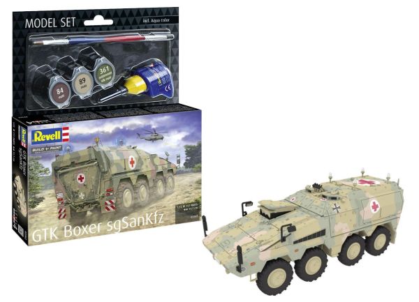 REV63362 - MODEL SET - GTX Boxer sgSanKfz da assemblare con verniciatura - 1
