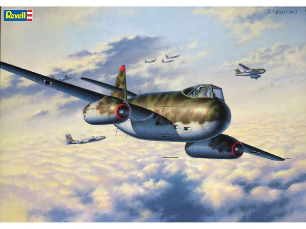 REV63774 - MODEL SET - MESSERSCHMITT P.1099A - P-Series da assemblare e verniciare - 1