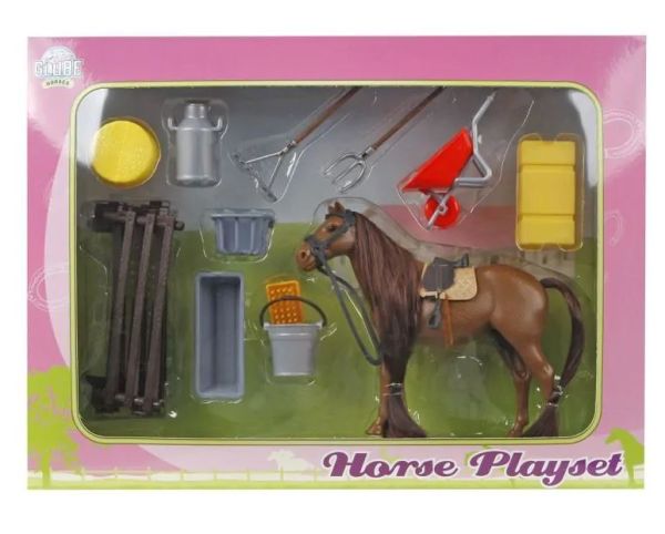 KID640120 - Set da gioco con cavallo e accessori - 1