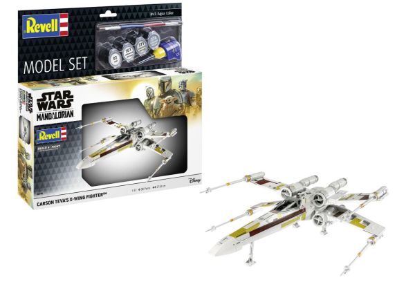 REV66790 - SET DI MODELLI - X-Wing Fighter CARSON Teva's STAR WARS Kit con verniciatura - 1