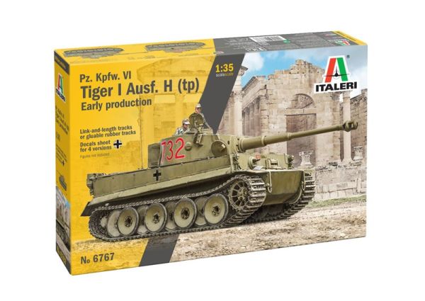 ITA6767 - Char Pz. Kpfw. VI Tiger I Ausf. E/H1 da assemblare e dipingere - 1