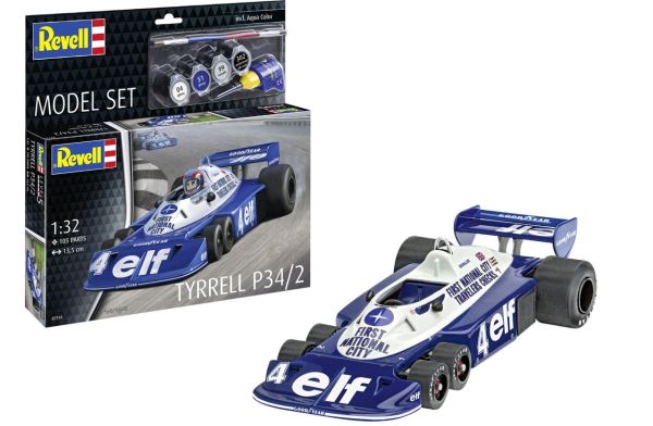 REV67741 - SET DI MODELLI - TYRELL P34/2 Kit con verniciatura - 1
