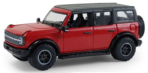 GREEN68070-C - FORD Bronco 2024 rosso della serie SHOWROOM FLOOR in blister - 1