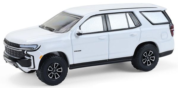 GREEN68070-E - CHEVROLET Tahoe 2024 bianco della serie SHOWROOM FLOOR in blister - 1
