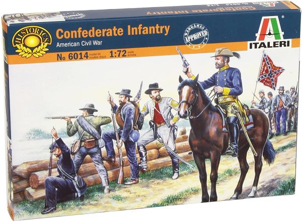 ITA6014 - Truppe confederate a dipingere - 1