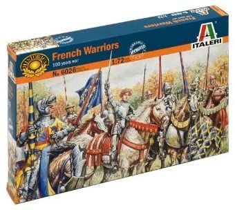 ITA6026 - Guerrieri francesi della guerra dei 100 anni per dipingere - 1