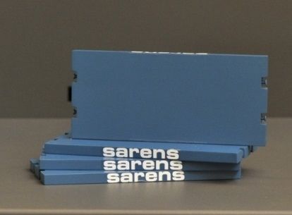 YCC604-5 - 4 Targhe stradali - 11 x 5 cm - RAL5009 SARENS - 1