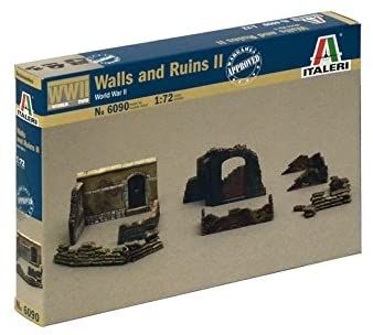 ITA6090 - Walls and Ruins II da assemblare e dipingere - 1
