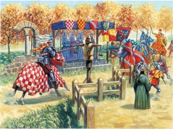 ITA6109 - Sfida medievale da assemblare e dipingere - 1