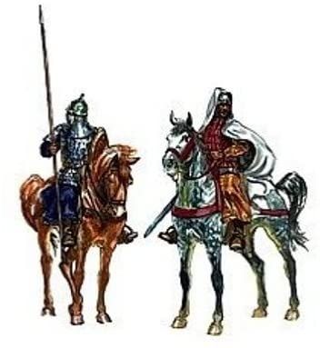 ITA6126 - Guerrieri arabi dal 1187 per dipingere - 1